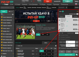 Как делать ставки на спорт онлайн в Pin Up: советы для новичков онлайн