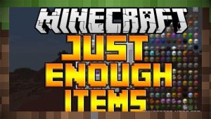 Мод Just Enough Items – все рецепты крафта и предметы в Minecraft