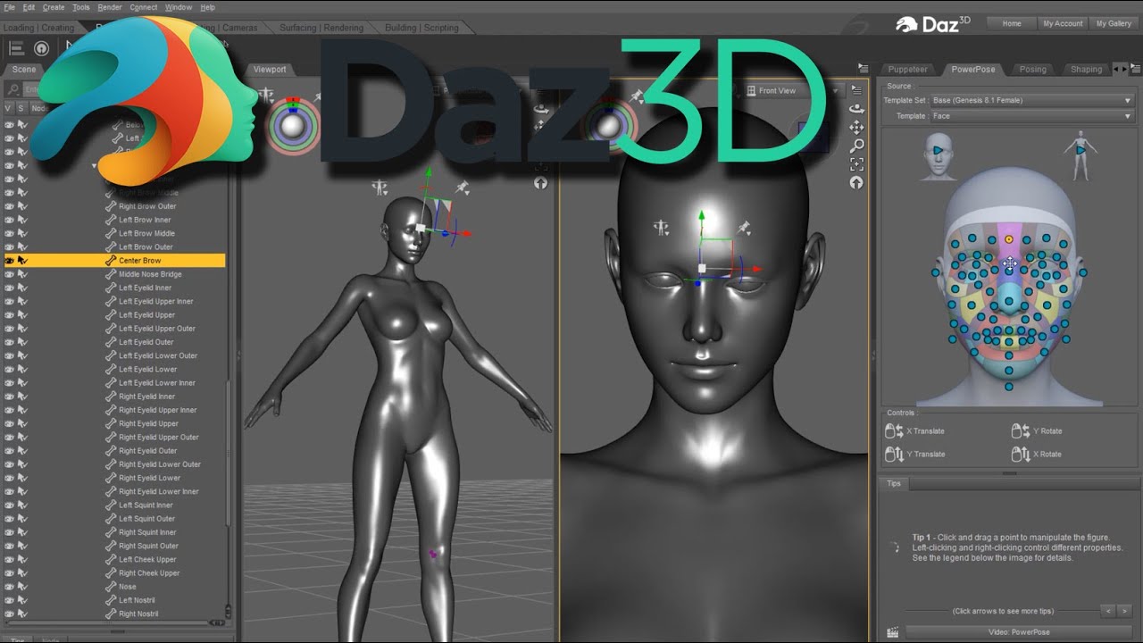 Daz studio — быстрое создание персонажа по фотографии онлайн