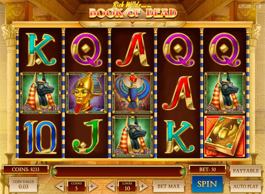 Как выиграть в игровой автомат Book of Dead? онлайн