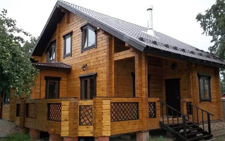 Дом из профилированного бруса: выбор современного строительства онлайн