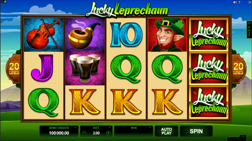 Обзор игрового автомата Lucky Leprechaun Scratch онлайн