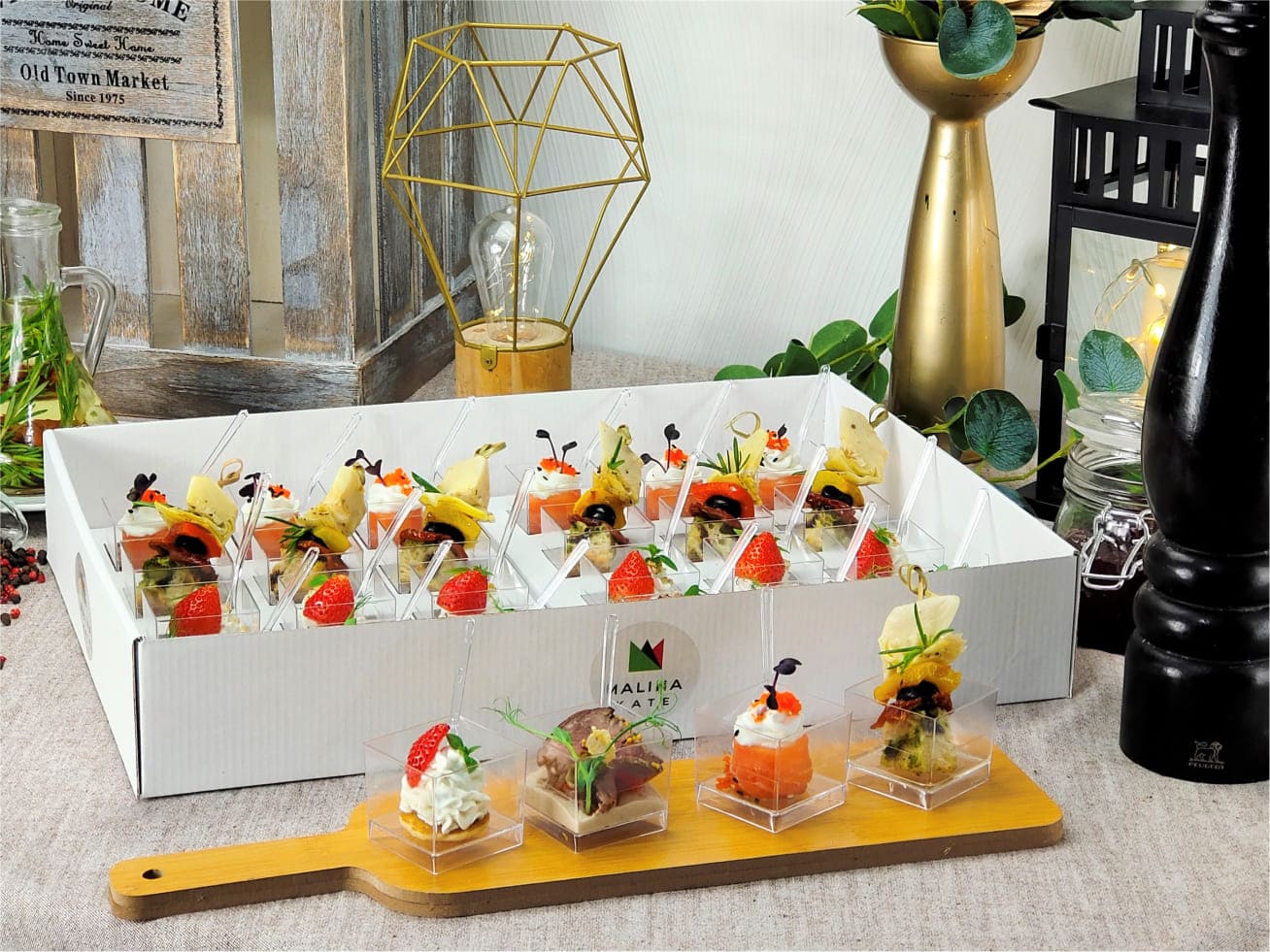 Как сделать идеальный фуршет с организацией от MALINA CATERING онлайн